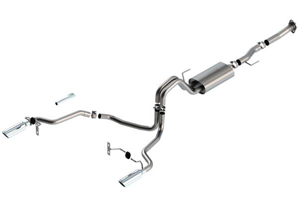 Borla - 2021 - 2022 Ford Borla Cat-Back™ Exhaust System - S-Type - 140868