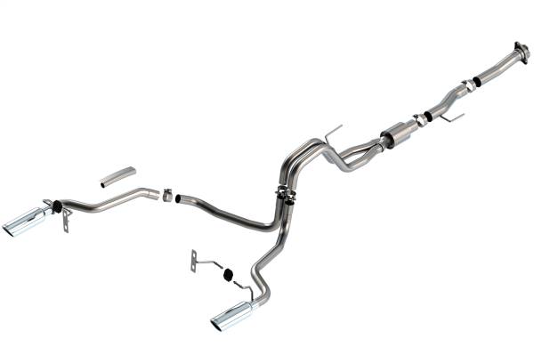 Borla - 2021 - 2022 Ford Borla Cat-Back™ Exhaust System - ATAK® - 140869