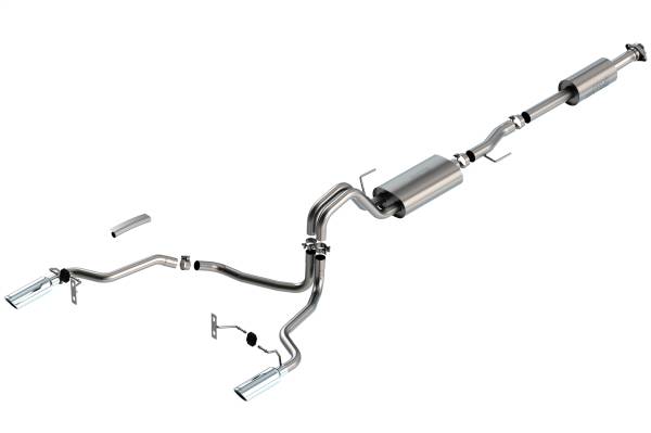 Borla - 2021 - 2022 Ford Borla Cat-Back™ Exhaust System - S-Type - 140878