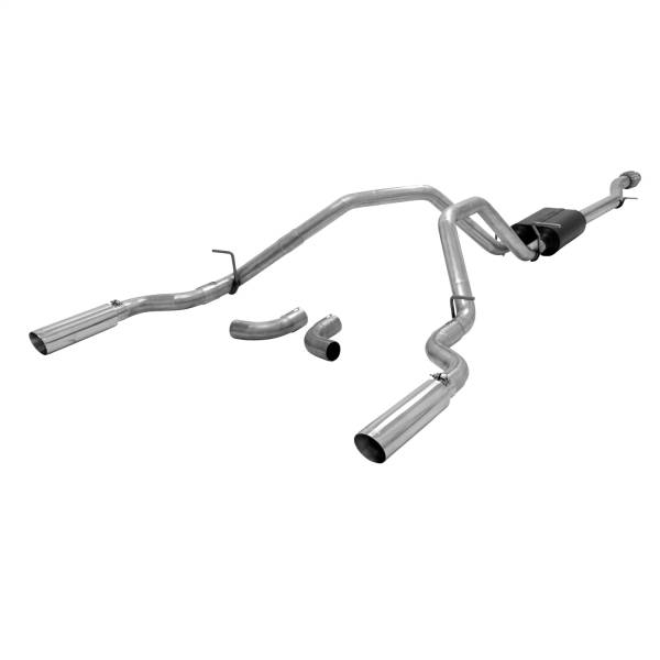 Flowmaster - 2014 Ram, 2014 - 2019 GMC, Chevrolet Flowmaster American Thunder Cat Back Exhaust System - 817669