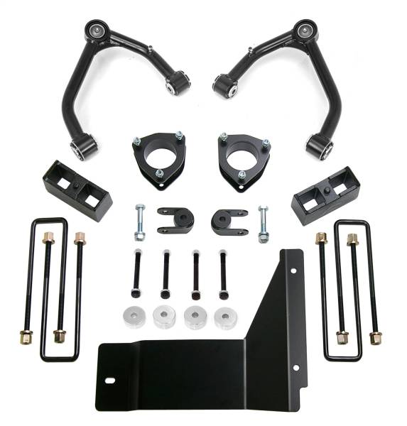 ReadyLift - 2007 - 2013 GMC, Chevrolet ReadyLift SST® Lift Kit 4 in. Front/1.75 in. Rear Lift w/Tubular Upper Control Arms For Vehicles w/OE Cast Steel Control Arms 3 in. Rear Blocks - 69-3485