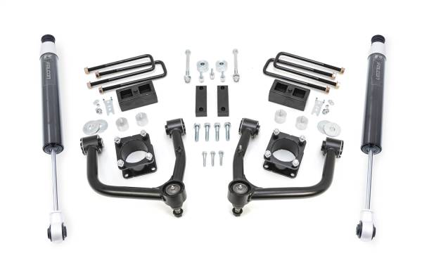 ReadyLift - 2007 - 2021 Toyota ReadyLift Lift Kit w/Shocks 4 in. Lift 34 x 11.50 Max Tire Size w/SST Shocks - 69-54750