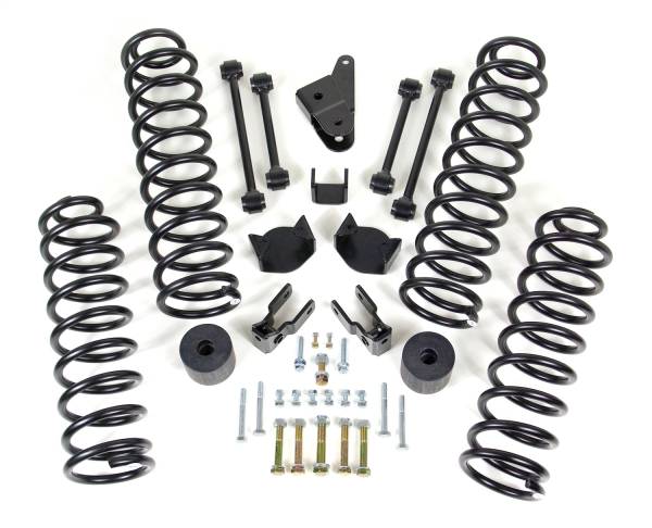 ReadyLift - 2007 - 2018 Jeep ReadyLift SST® Lift Kit w/Shocks 4 in. Front/3 in. Rear Lift Incl. SST3000 Shocks - 69-6400