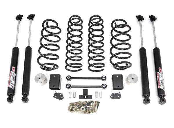 ReadyLift - 2018 - 2022 Jeep ReadyLift SST® Lift Kit Coil Spring w/Teraflex 9550 Shocks 2.5 in. Rubicon 3.5 in. Sahara-Sport - 69-6828