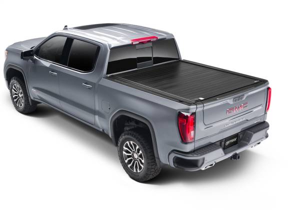 Retrax - Retrax Tonneau Cover Retrax Tonneau CoverPRO MX-19-24 Silv/Sierra (w/o CarbonPro Bed) 5ft.9in. w/o Stk Pkt-Std Rail - 80481