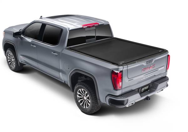 Retrax - Retrax Tonneau Cover Retrax Tonneau CoverONE XR-19-22 Silv/Sierra (w/o CarbonPro Bed) 5ft.9in. w/o Stk Pkt-Std Rail - T-60481