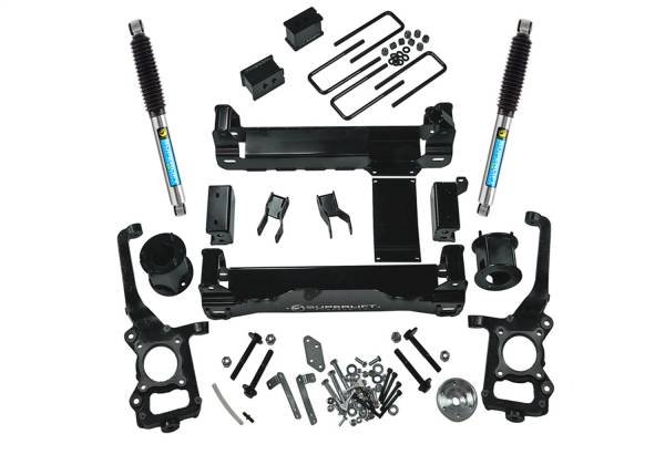 Superlift - 2015 - 2020 Ford Superlift 4.5in. Lift Kit-15-20 F150 4WD-w/Bilstein Rear Shocks - K126B