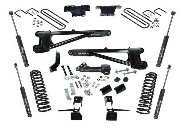 Superlift - 2017 - 2022 Ford Superlift 4in. Radius Arm Lift Kit-17-22 F-250/F-350 4WD-Diesel-w/SL Shocks - K165