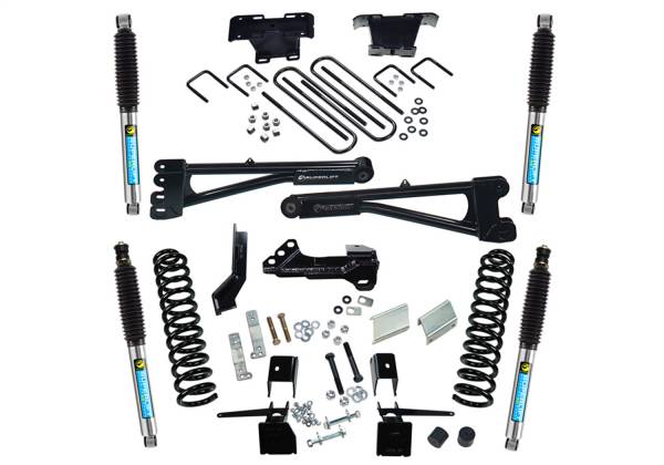 Superlift - 2017 - 2022 Ford Superlift 4in. Radius Arm Lift Kit-17-22 F-250/F-350 4WD-Diesel-w/Bilstein Shocks - K165B