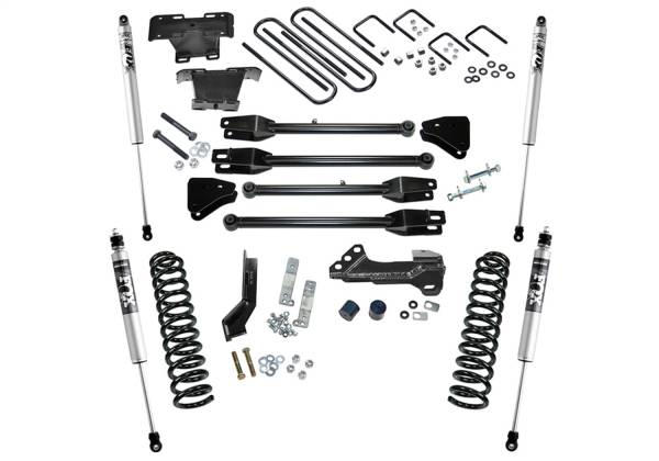 Superlift - 2017 - 2022 Ford Superlift 4in. Lift Kit w/FOX Shocks-17-22 F250/350 4WD Diesel w/4-Link Arms - K166F