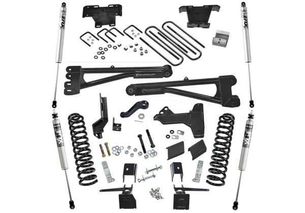 Superlift - 2017 - 2022 Ford Superlift 6in. Lift Kit w/FOX Shocks-17-22 F250/350 4WD Diesel w/Radius Arms - K169F