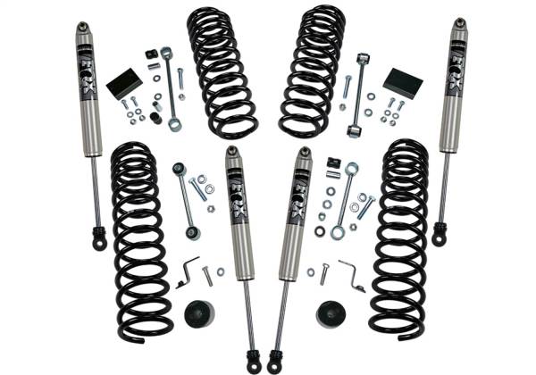 Superlift - 2018 - 2023 Jeep Superlift Dual Rate Coil 2.5in. Lift Kit w/Fox Shocks-18-22 Wrangler JL-4 door - K183F