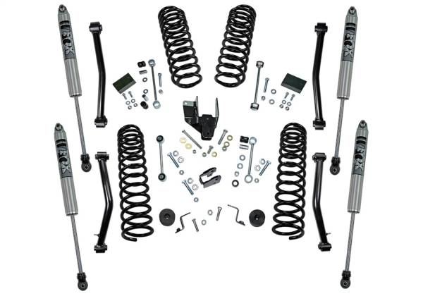 Superlift - 2018 - 2023 Jeep Superlift 4in. Dual Rate Coil Lift Kit w/Fox Shocks-18-22 Wrangler JL-4Dr - K184F