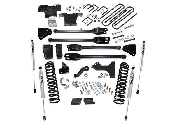 Superlift - 2011 - 2016 Ford Superlift 6in. Lift Kit w/FOX Shocks-11-16 F250/350 4WD Diesel w/4-Link Arms - K237F