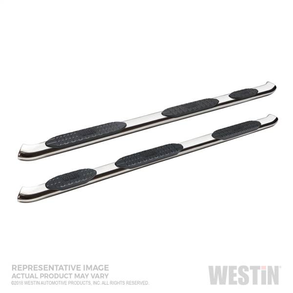 Westin - 2019 - 2022 GMC, Chevrolet Westin PRO TRAXX 5 Oval Wheel to Wheel Nerf Step Bars - 21-534680