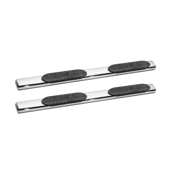 Westin - 2007 - 2019 GMC, Chevrolet Westin PRO TRAXX 6 Oval Nerf Step Bars - 21-63710