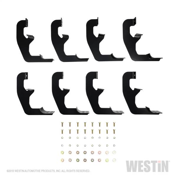 Westin - 2019 - 2022 GMC, Chevrolet Westin Premier Oval Nerf Step Bar Mount Kit - 22-2255