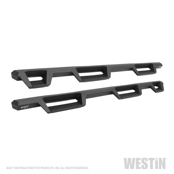 Westin - 2007 - 2018 GMC, Chevrolet Westin HDX Drop Wheel to Wheel Nerf Step Bars - 56-534565