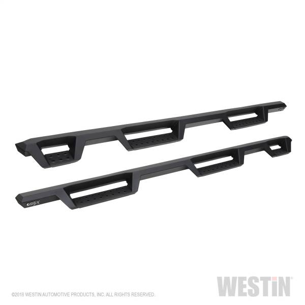 Westin - 2019 - 2022 GMC, Chevrolet Westin HDX Drop Wheel to Wheel Nerf Step Bars - 56-534685