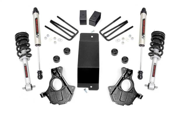 Rough Country - 2007 - 2013 GMC, Chevrolet Rough Country Suspension Lift Knuckle Kit w/Shocks - 11971