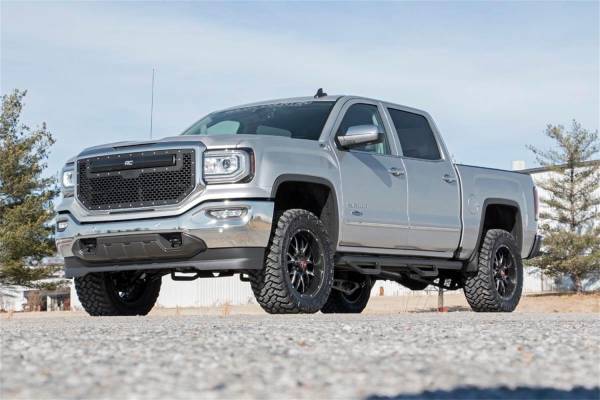 Rough Country - 2014 - 2018 GMC, Chevrolet Rough Country Suspension Lift Knuckle Kit w/Shocks - 12450