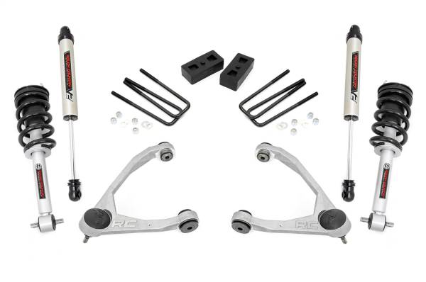 Rough Country - 2007 - 2013 GMC, Chevrolet Rough Country Suspension Lift Kit w/Shocks - 19871