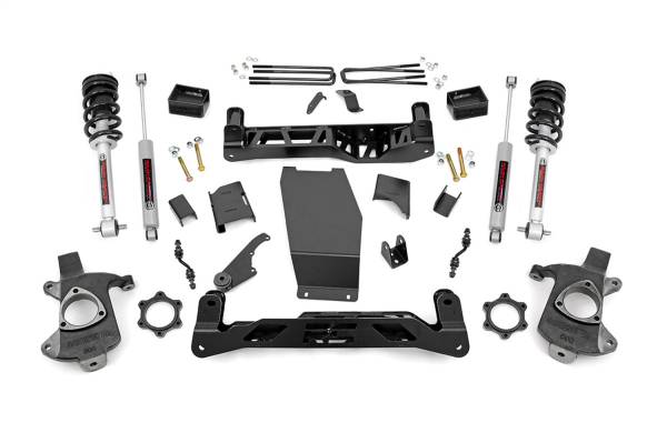 Rough Country - 2014 - 2018 GMC, Chevrolet Rough Country Suspension Lift Kit w/Shocks - 22333