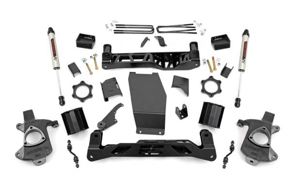 Rough Country - 2014 - 2018 GMC, Chevrolet Rough Country Suspension Lift Kit w/Shocks - 22370