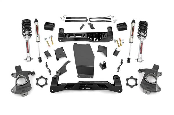 Rough Country - 2014 - 2018 GMC, Chevrolet Rough Country Suspension Lift Kit w/Shocks - 22371