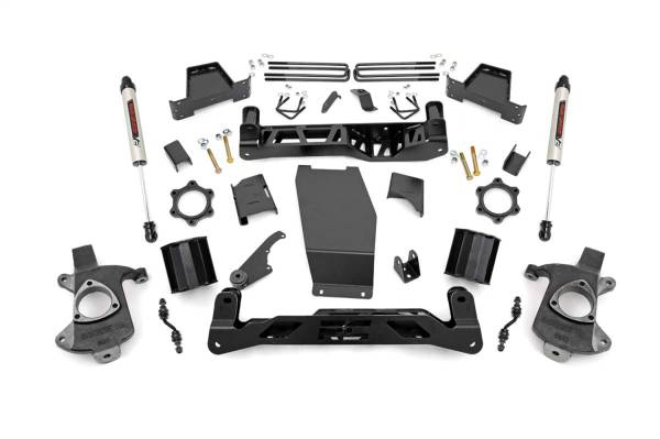 Rough Country - 2014 - 2017 GMC, Chevrolet Rough Country Suspension Lift Kit w/Shocks - 22675