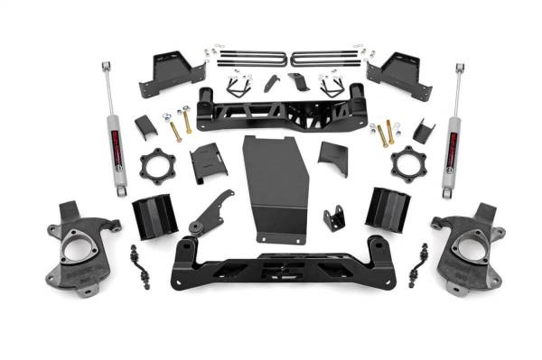 Rough Country - 2014 - 2018 GMC, Chevrolet Rough Country Suspension Lift Kit w/Shocks - 22731