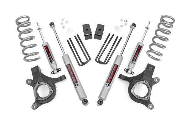 Rough Country - 2000 - 2007 GMC, Chevrolet Rough Country Suspension Lift Kit w/Shocks - 239N2