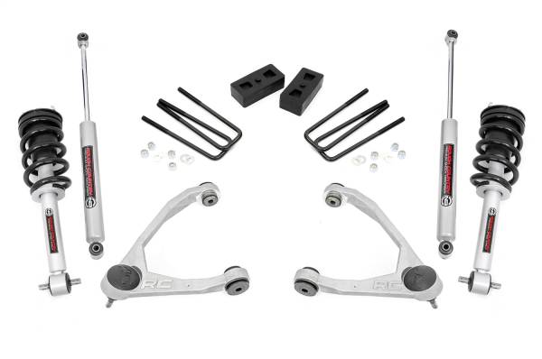 Rough Country - 2007 - 2013 GMC, Chevrolet Rough Country Suspension Lift Kit w/Shocks - 246.23