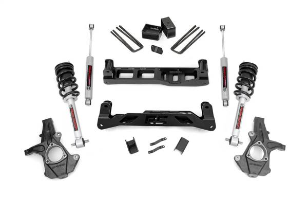 Rough Country - 2014 - 2017 GMC, Chevrolet Rough Country Suspension Lift Kit w/Shocks - 24733