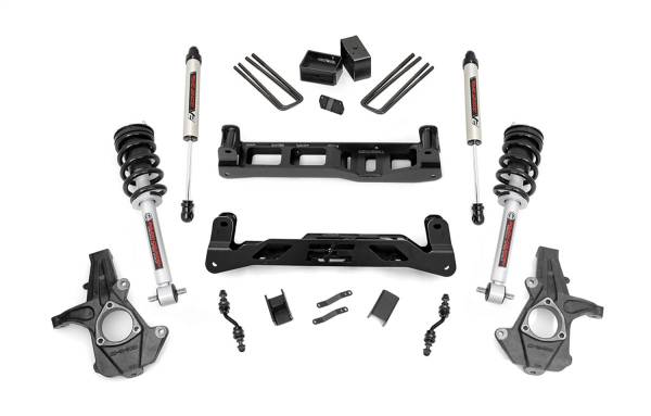 Rough Country - 2014 - 2018 GMC, Chevrolet Rough Country Suspension Lift Kit w/Shocks - 24871