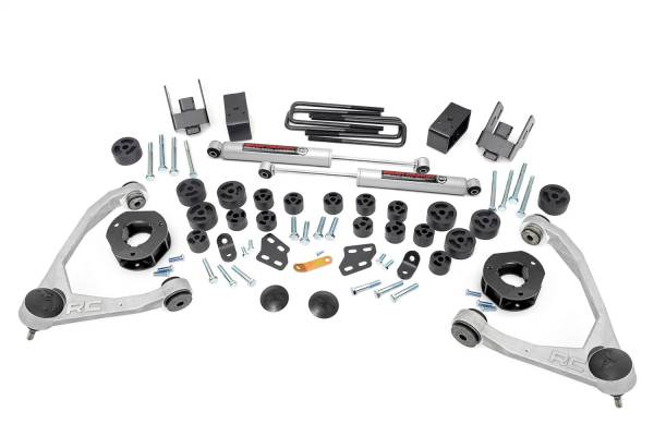 Rough Country - 2007 - 2013 GMC, Chevrolet Rough Country Combo Suspension Lift Kit - 254.20