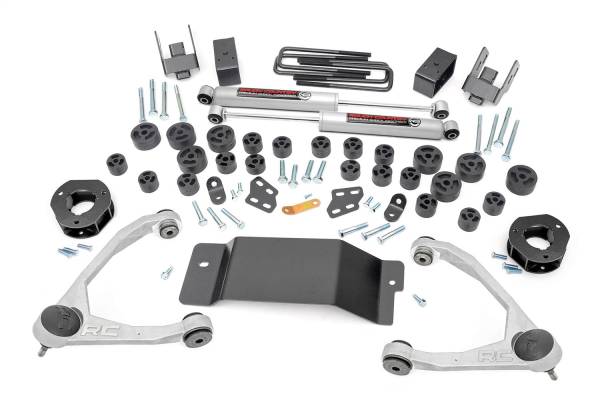 Rough Country - 2007 - 2013 GMC, Chevrolet Rough Country Combo Suspension Lift Kit - 257.20