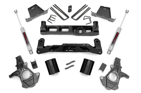 Rough Country - 2007 - 2013 GMC Rough Country Suspension Lift Kit - 26330