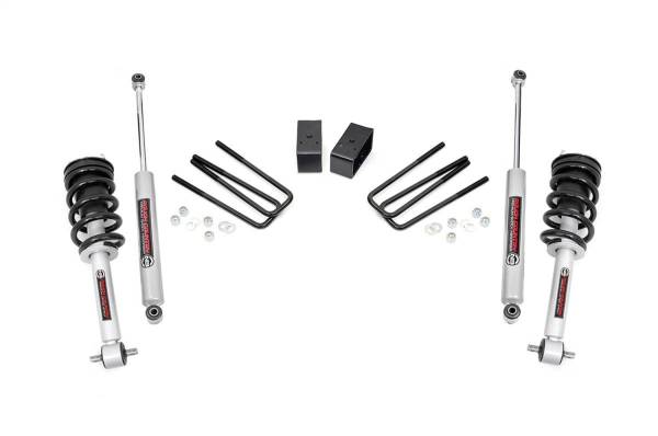 Rough Country - 2007 - 2013 GMC, Chevrolet Rough Country Suspension Lift Kit w/Shocks - 268.23