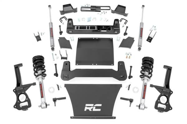 Rough Country - 2019 - 2022 GMC, Chevrolet Rough Country Suspension Lift Kit w/Shocks - 27532