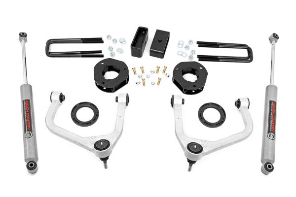 Rough Country - 2019 - 2022 GMC, Chevrolet Rough Country Suspension Lift Kit w/Shocks - 29531