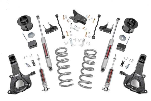 Rough Country - 2009 - 2010 Dodge, 2019 - 2022 Ram Rough Country Suspension Lift Kit - 30830