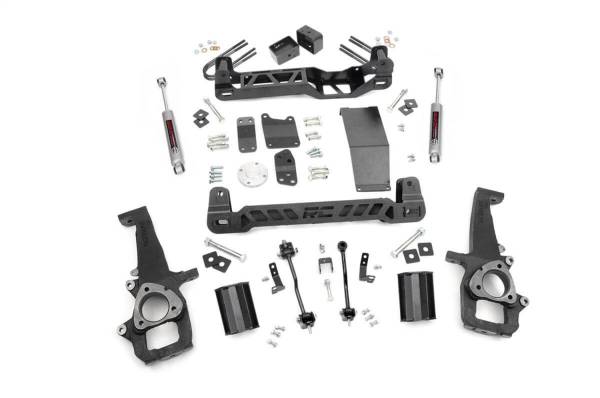 Rough Country - 2006 - 2008 Dodge Rough Country Suspension Lift Kit w/Shocks - 32730