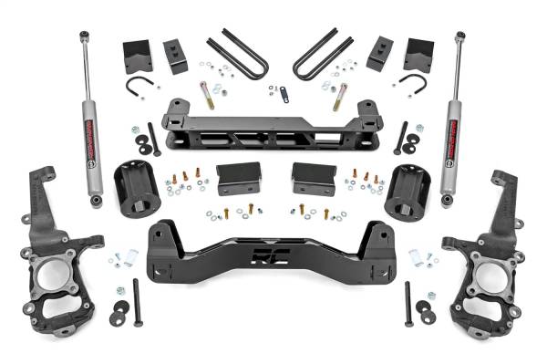 Rough Country - 2021 - 2022 Ford Rough Country Suspension Lift Kit w/N3 Shocks - 40630