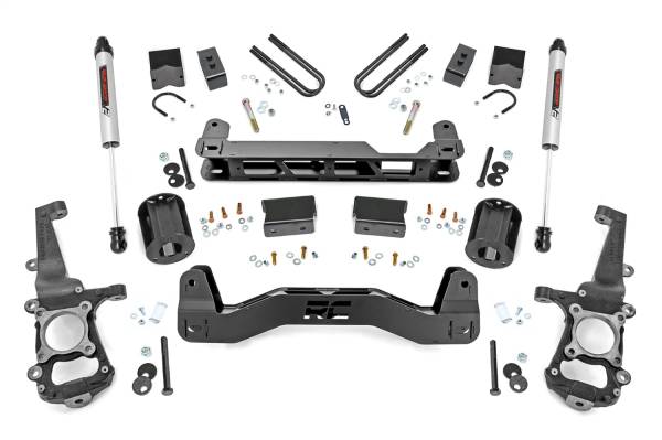 Rough Country - 2021 - 2022 Ford Rough Country Suspension Lift Kit w/V2 Shocks - 40670