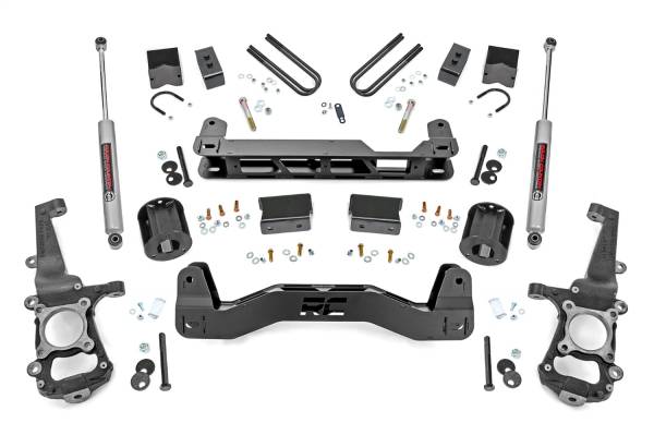 Rough Country - 2021 - 2022 Ford Rough Country Suspension Lift Kit w/N3 Shocks - 40830