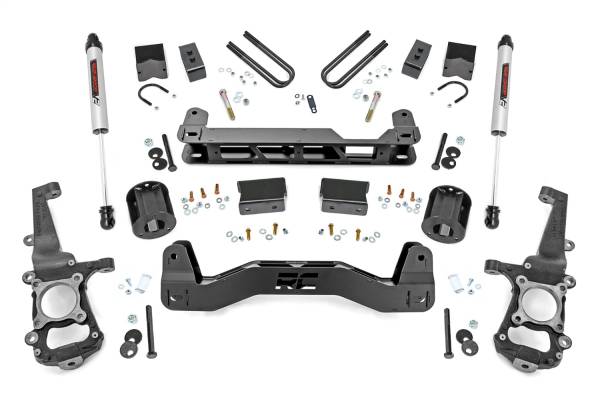 Rough Country - 2021 - 2022 Ford Rough Country Suspension Lift Kit w/V2 Shocks - 40870