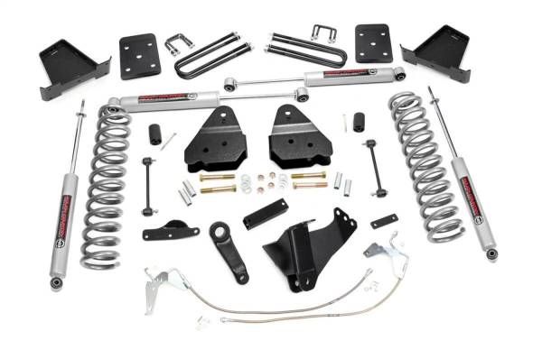 Rough Country - 2008 - 2010 Ford Rough Country Suspension Lift Kit w/Shocks - 478.20