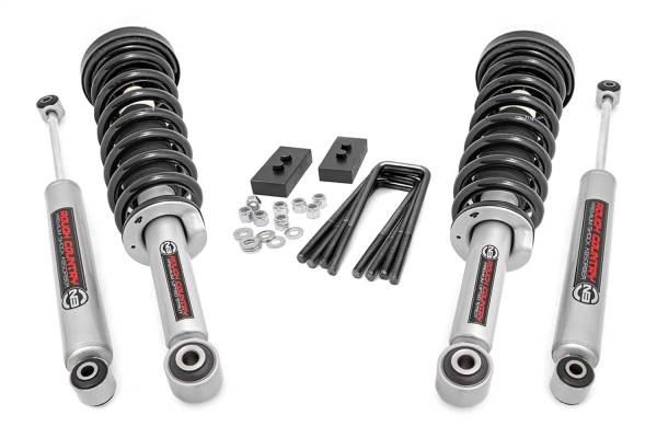 Rough Country - 2009 - 2013 Ford Rough Country Leveling Lift Kit w/Shocks - 50004