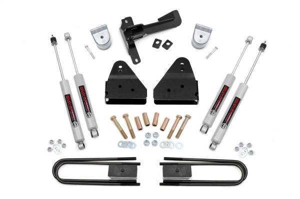 Rough Country - 2008 - 2010 Ford Rough Country Suspension Lift Kit w/Shocks - 516.20